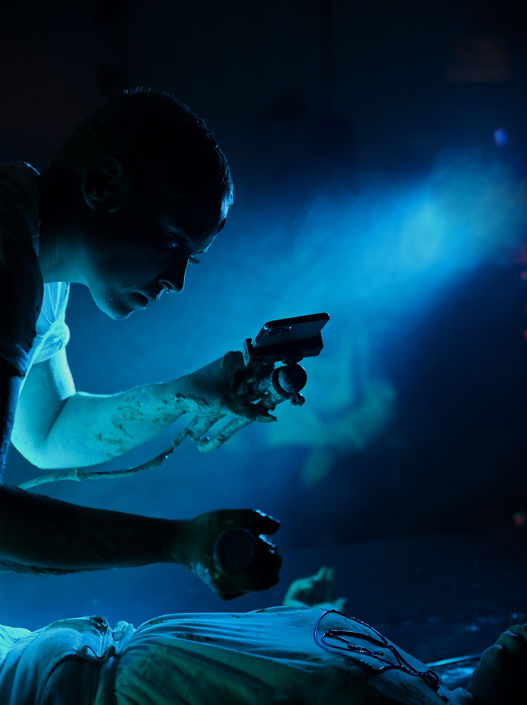 Lulu & Whiskey art ceramic performance 'there was will be', insta-live, 2023