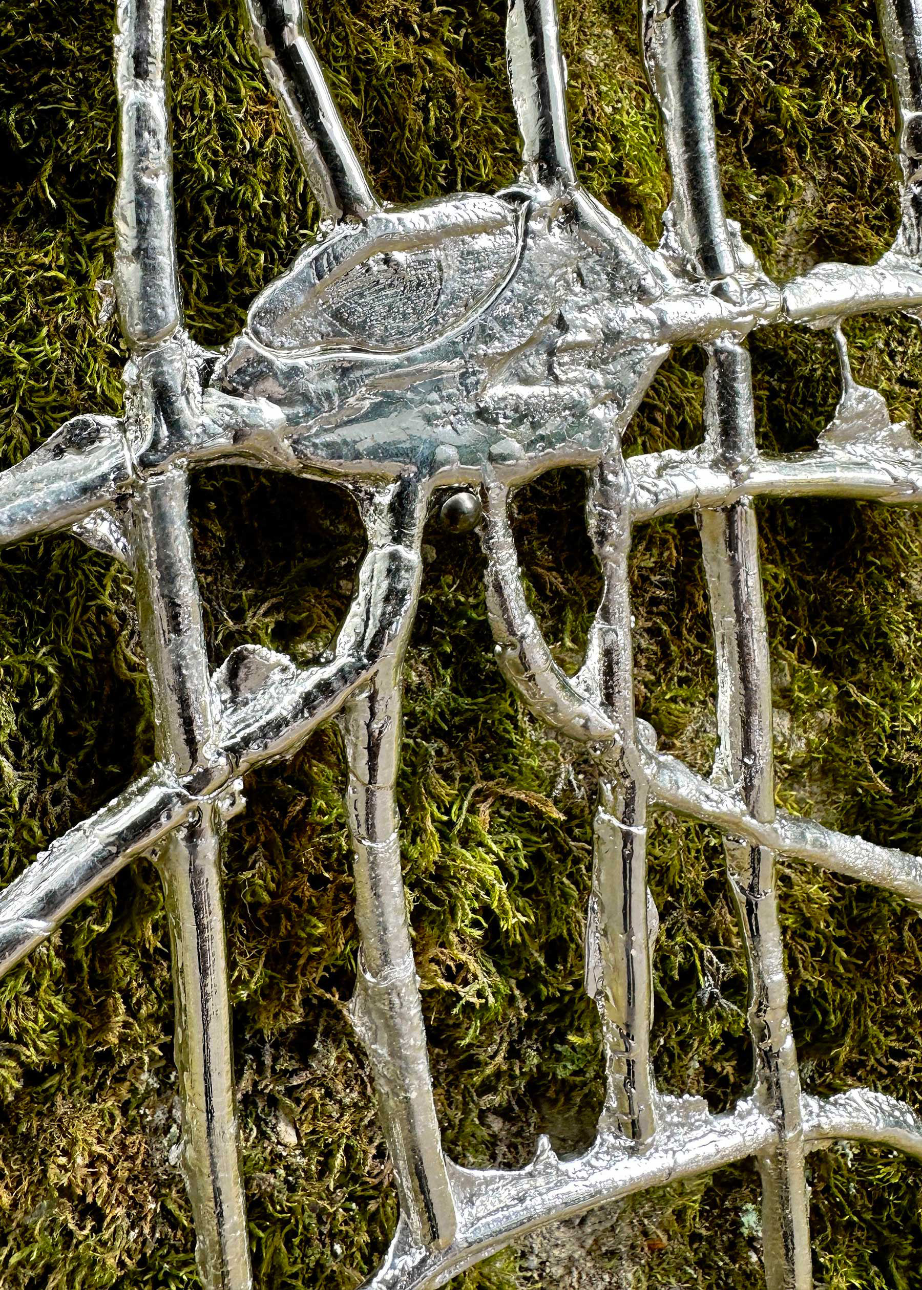 Lulu & Whiskey cermaic sculpture 'Colocus3d', Espace Libre, photo by Simone Haug, 2024